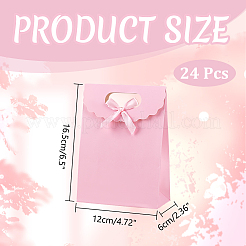 Sacs-cadeaux en papier rectangle&nbsp;ABAG-WH0048-08B-03