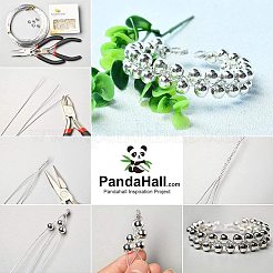 Perles séparateurs en laiton&nbsp;KK-PH0034-75