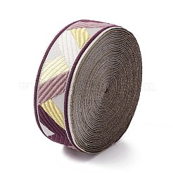 Stickereibänder aus Polycotton (Polyesterbaumwolle) im ethnischen Stil&nbsp;OCOR-WH0066-55B