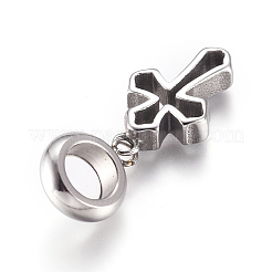Europäische Anhänger aus Edelstahl 304&nbsp;LS-OPDL-G010-03AS