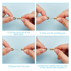 8 Stück 2 Stile DIY Lederhandwerk Verriegelungsstifte&nbsp;TOOL-DC0001-12