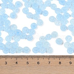 Perles de rocaille en verre de couleurs transparentes&nbsp;X1-SEED-P008-01B-02