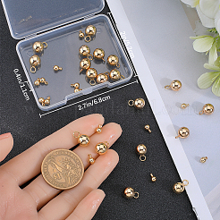40 Stück 2 Stile Messing Charms&nbsp;KK-BBC0015-23