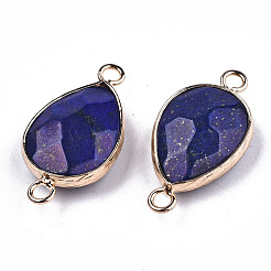 Natürliche Lapislazuli verbindet Steckverbinder&nbsp;G-T131-49B