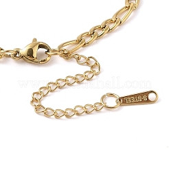 Bracciali in acciaio inossidabile 304&nbsp;BJEW-Q340-01G