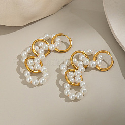Creolen mit rundem Ring aus Edelstahl 304&nbsp;DS4927