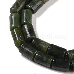 Hebras de cuentas de jade del sur de China natural&nbsp;G-C128-A33-01