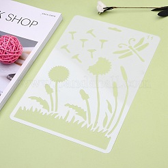 Wiederverwendbare Zeichenschablonen aus Kunststoff&nbsp;DIY-F018-B11