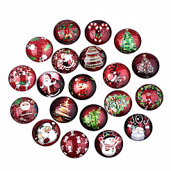 Glas cabochons&nbsp;X-GGLA-S036-18B