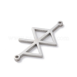 Amuleto de acero inoxidable 304 con runas&nbsp;STAS-S149-09P