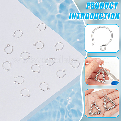 925 in argento sterling orecchino ganci&nbsp;STER-BC0002-14A