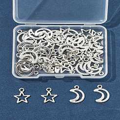 50 pièces 2 styles breloques en alliage de style tibétain&nbsp;TIBEP-FS0001-29AS