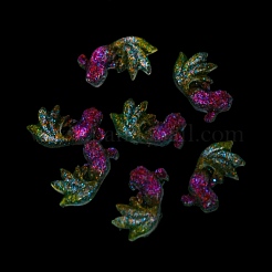 Cabochon luminosi decodificati in resina trasparente&nbsp;RESI-D013-16D
