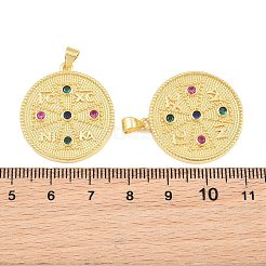 Ottone micro spianare pendenti zirconi&nbsp;CU-CBAB99C-01A-G
