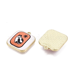 Imprimés alliage pendentifs en émail&nbsp;ENAM-N072-01KCG-03