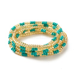 2 stücke sommer schmuck taille perle&nbsp;NJEW-C00024-01
