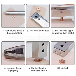 Befestigungsstange aus Edelstahl 304&nbsp;TOOL-WH0079-57