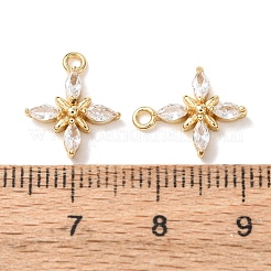 Colgante micropavé cubic zirconia de latón&nbsp;KK-A295-04G