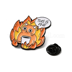 Feine Themem Emaille-Anstecknadel&nbsp;X-JEWB-K018-30B-EB