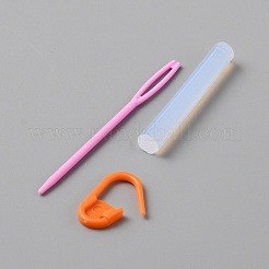 Handgefertigtes Display-Dekorationsset aus gestricktem Wollgarn&nbsp;DIY-WH0349-118