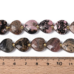Natur Rhodonit Perlen Stränge&nbsp;G-P592-B12-01