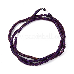 Électrolytique perles d'hématite non magnétique brins&nbsp;G-P571-A01-01G