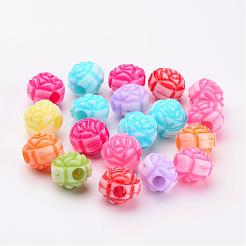 Mischhandwerk Acryl Rose Blume Perlen&nbsp;X-PAB2848Y