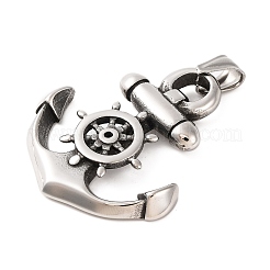 Anhänger aus chirurgischem Edelstahl 316&nbsp;STAS-Z073-52AS-02