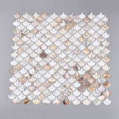 Piastrelle a mosaico in conchiglie naturali d'acqua dolce&nbsp;SHEL-Q029-03