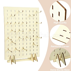 Supports de rangement rectangulaires en bois pour bijoux et bracelets&nbsp;ODIS-YWC0001-01