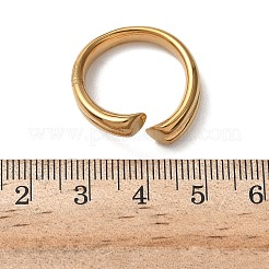 Anillos de puño de acero inoxidable 304&nbsp;RJEW-Z118-02G