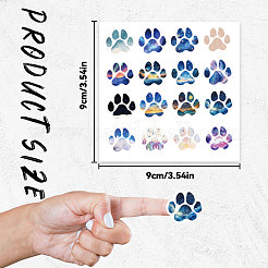 Selbstklebende dekorative Aufkleber aus Papier&nbsp;DIY-WH0562-083