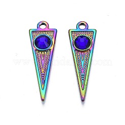Placage de rack pendentifs en alliage de couleur arc-en-ciel&nbsp;PALLOY-N163-111A
