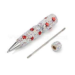 Stylo à bille en pâte polymère avec strass&nbsp;OFST-D300-03P-E