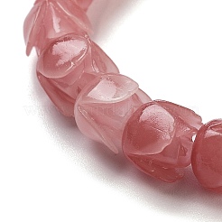 Fili di perline corallo sintetico &nbsp;CORA-B001-05A-02