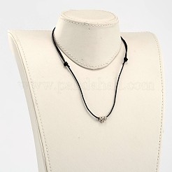 Vachette réglable pendentifs en cuir cordon&nbsp;NJEW-JN01487