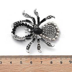 Fingerringe aus Kunststoffperlen&nbsp;RJEW-K387-06AS
