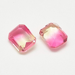 Torna a punta cabochon strass vetro&nbsp;RGLA-T079-6x8-007TO