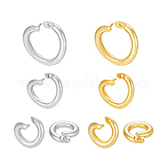 925 Sterling Silber Twister Schließen&nbsp;STER-PH0004-61