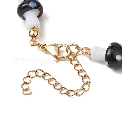 Colliers pendentifs faits à la main en forme de champignon et de piment&nbsp;NJEW-JN05142