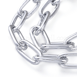 Bracelets et colliers en chaîne avec trombone en aluminium&nbsp;SJEW-JS01093