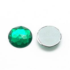 Cabochon posteriori con strass acrilici&nbsp;GACR-Q008-25mm-03