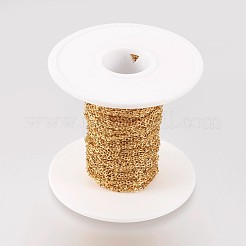 Ionenplattierung (IP) handgefertigte 304 Edelstahl-Kabelketten&nbsp;STAS-P200-33G