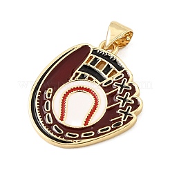Ciondoli in smalto in lega di baseball&nbsp;AL-CBAC8B4-04A-G