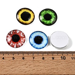 Cabochon in vetro trasparente stampato&nbsp;GL-CBAA22A-09