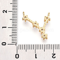 Pendentifs avec zircon cubiques à micro-pavés en laiton&nbsp;KK-N261-120D-G