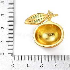 Pendentifs d'émail en laiton &nbsp;KK-K405-01D-G