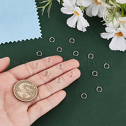 16 Stück: 925 Spaltringe aus Sterlingsilber&nbsp;STER-HY0001-16