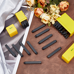 35 Stück 2 Stile Stahl-Stanzstempel&nbsp;TOOL-ME0001-05