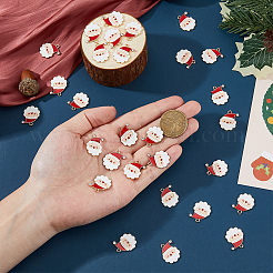 30pcs pendentifs en émail d'alliage de thème de noël&nbsp;ENAM-FH0001-77